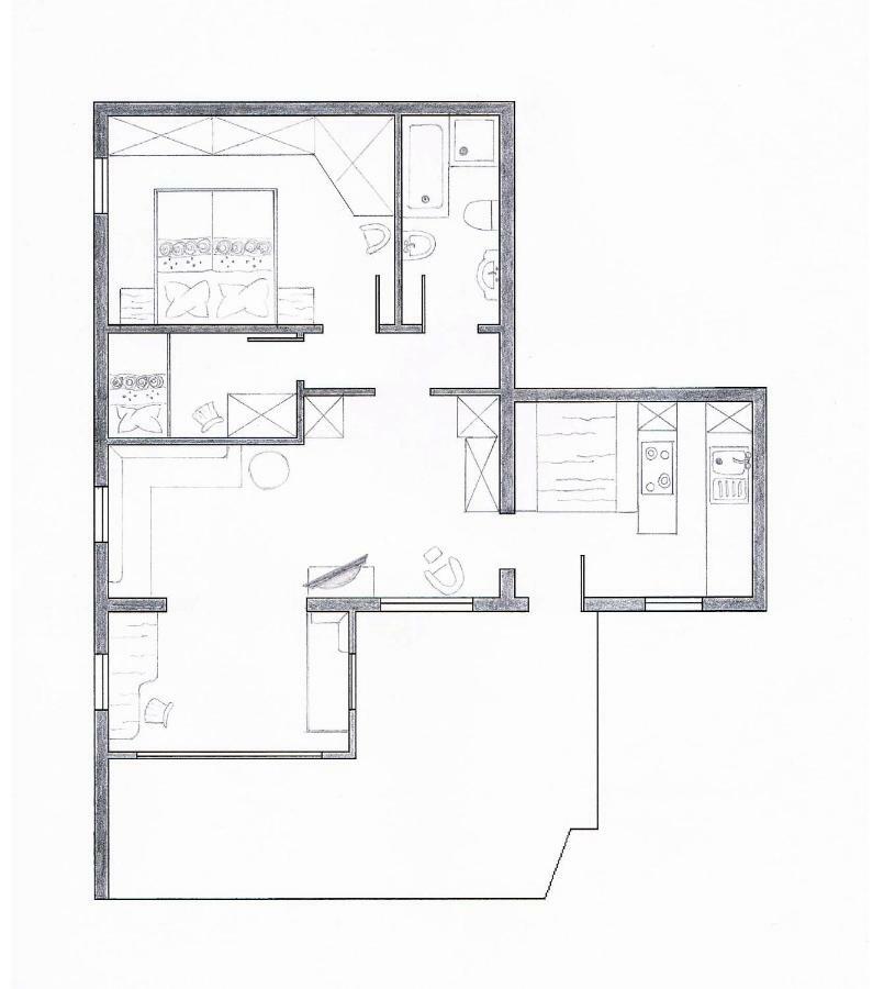 Appartement Haidacher 圣坎迪朵 外观 照片