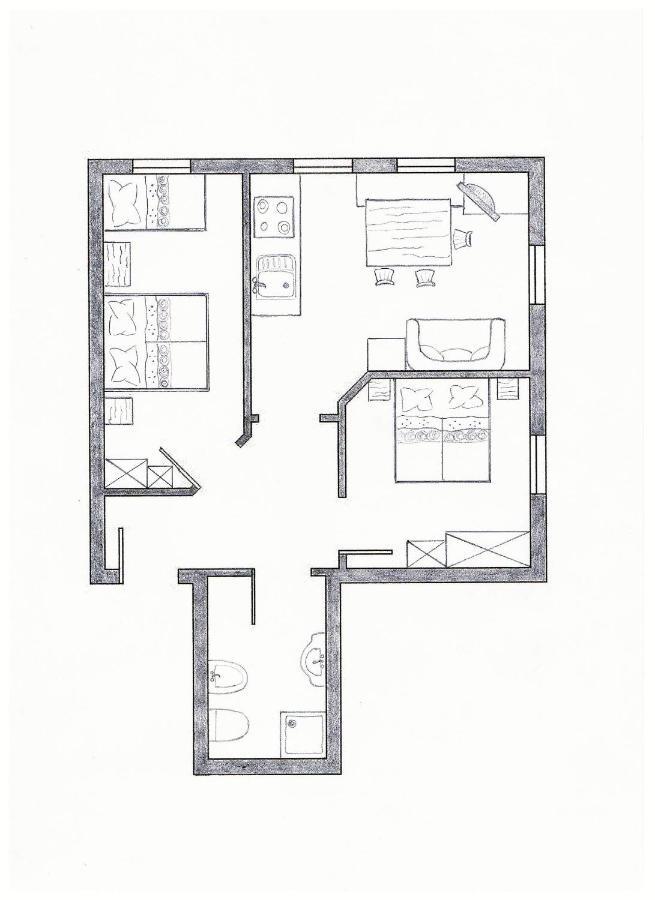 Appartement Haidacher 圣坎迪朵 外观 照片
